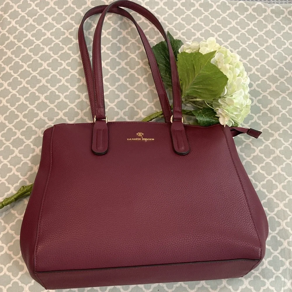 Nanette Lepore Deidra Plum Shoulder Bag